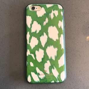 Kate Spade Green Patterned iPhone 6 Case